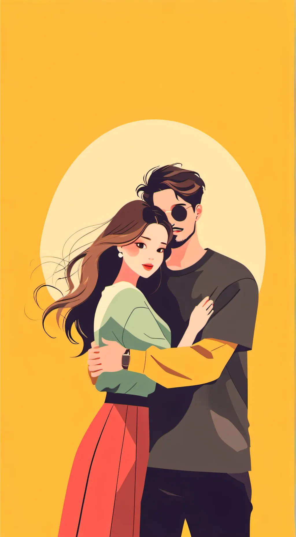 ai character: Alex and mimi background