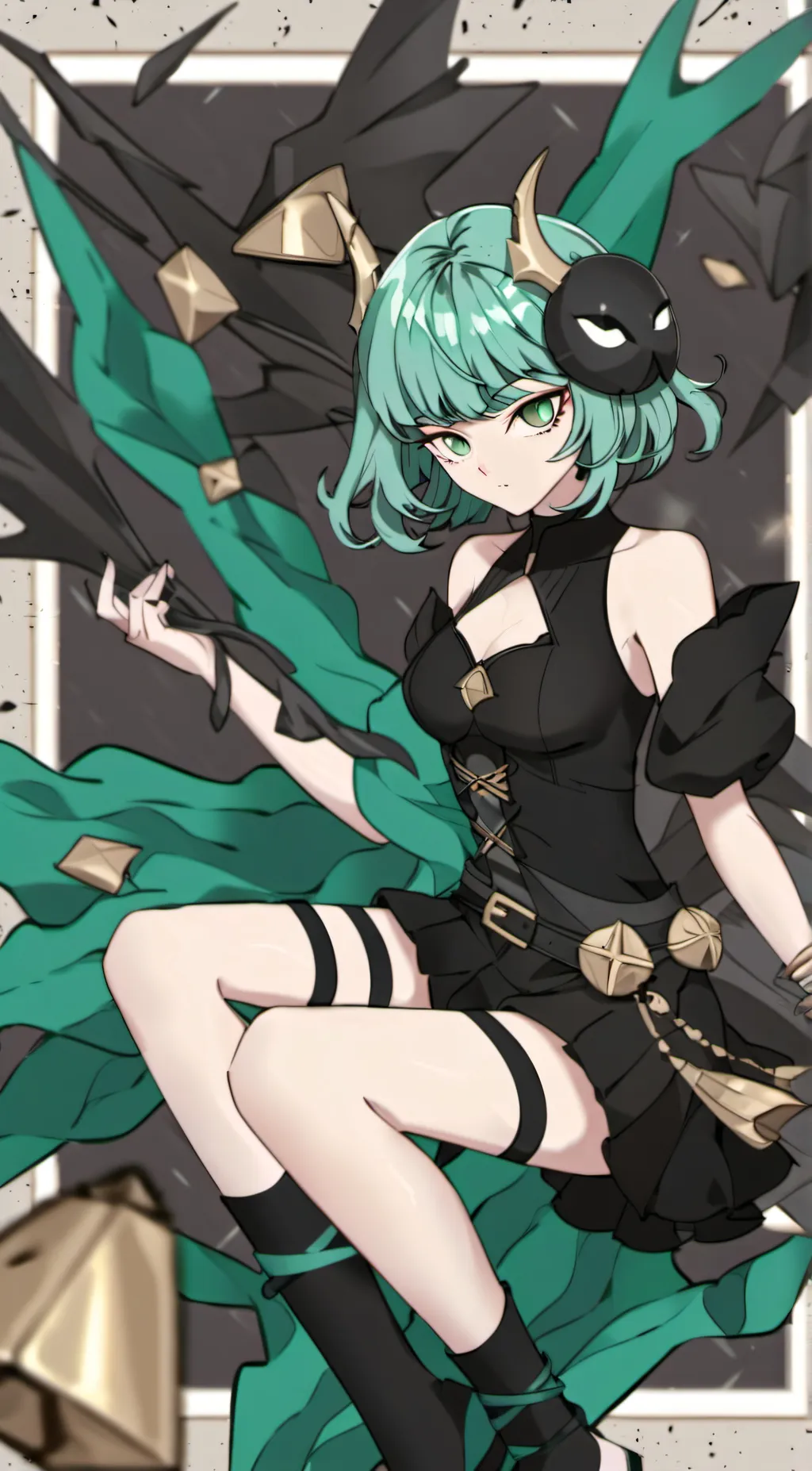 ai character: Tatsumaki background