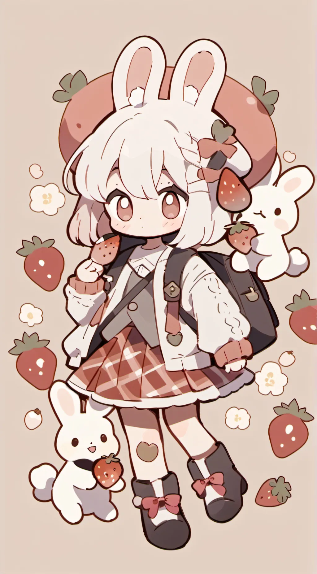 ai character: Kid BerryBun  background