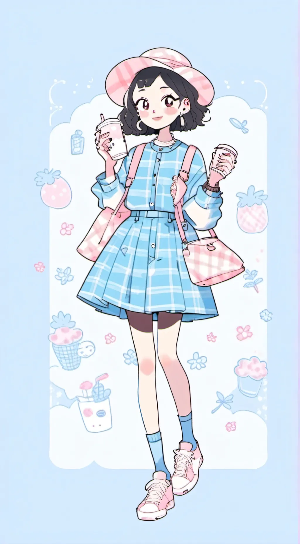 ai character: Hannah  background