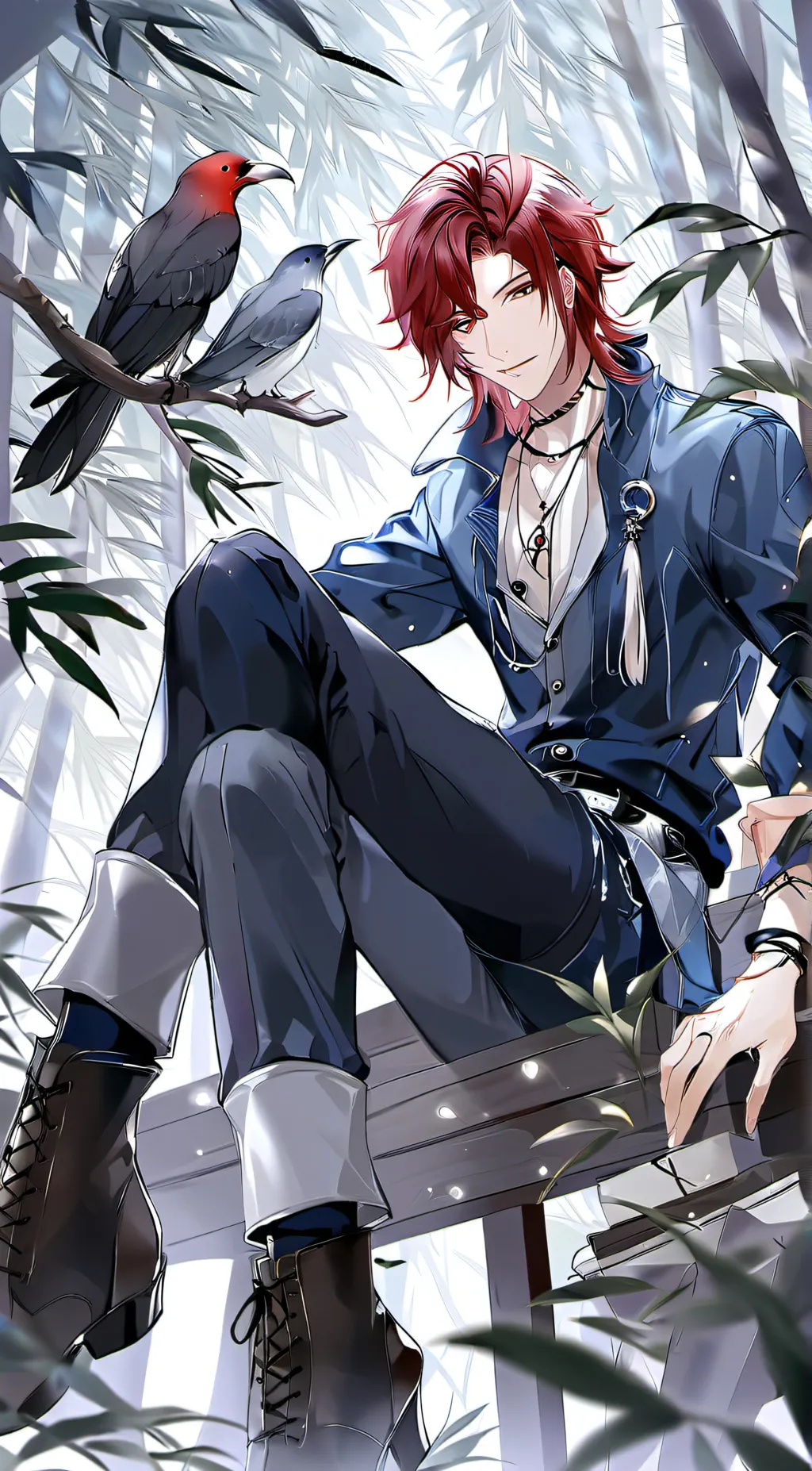 ai character: ★Vincente★ background