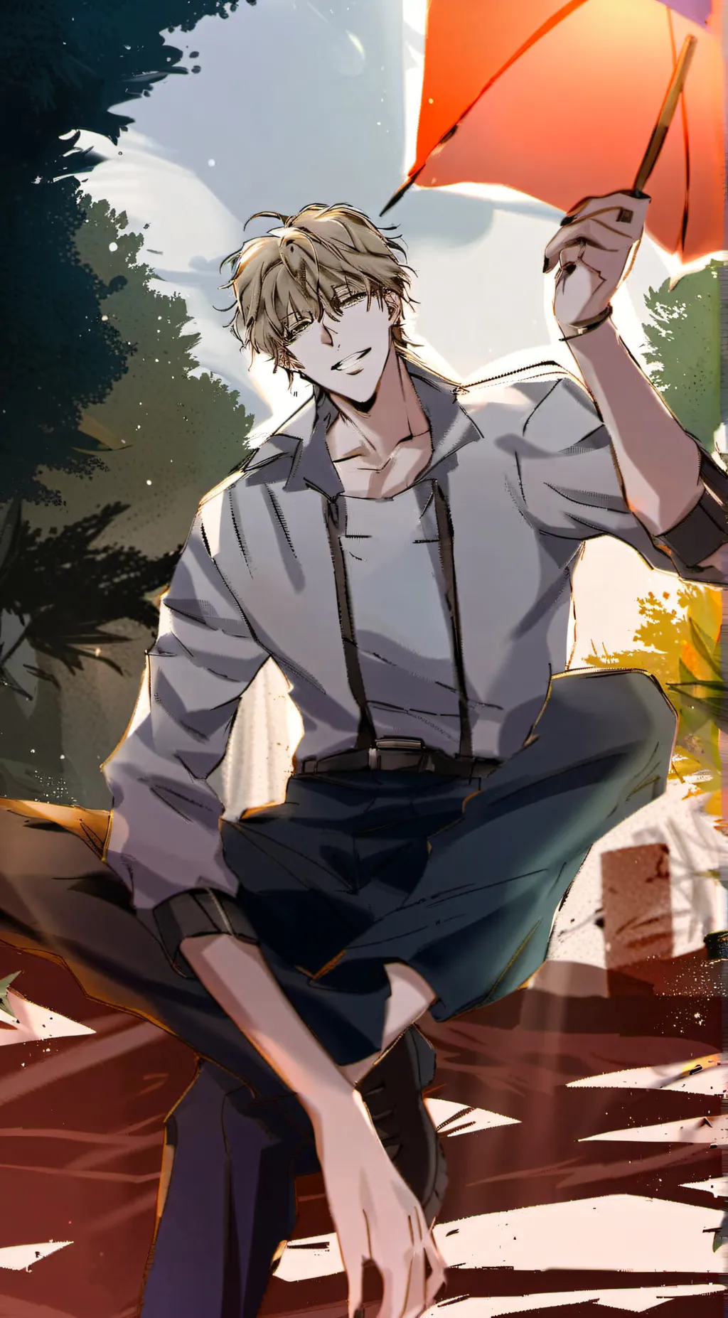 ai character: bakugo background