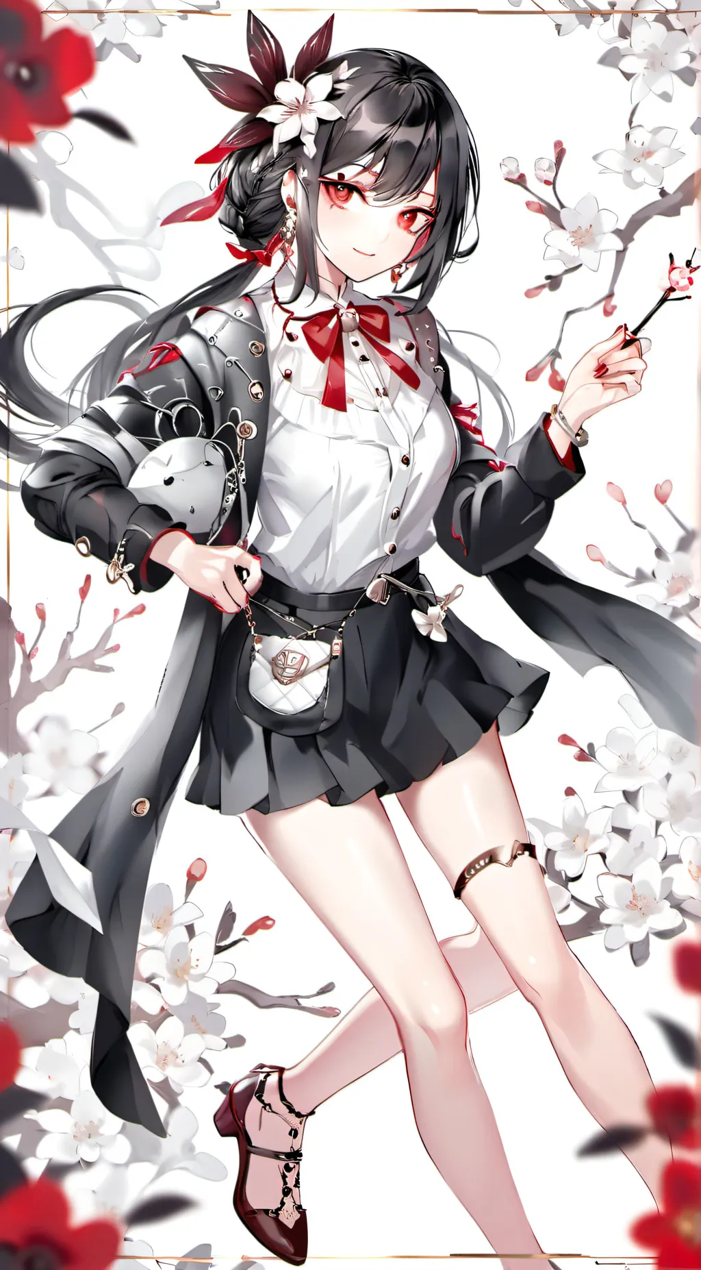 ai character: Lilly background