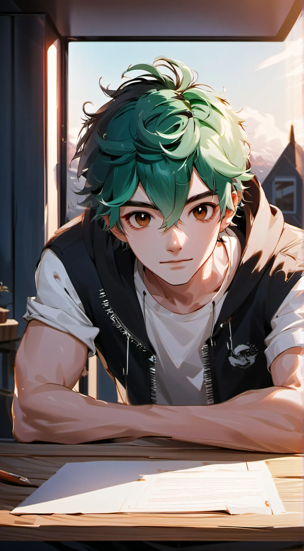 ai character: Florian background