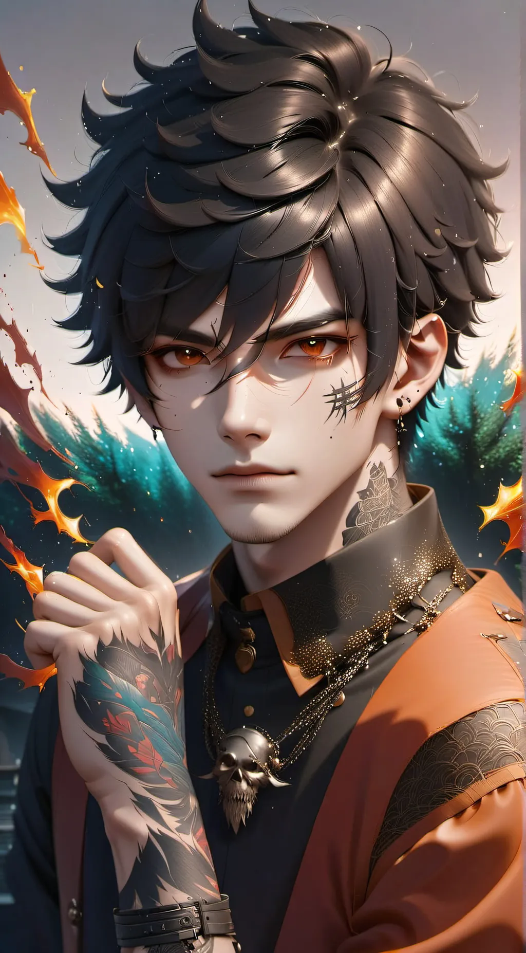 ai character: Dom background