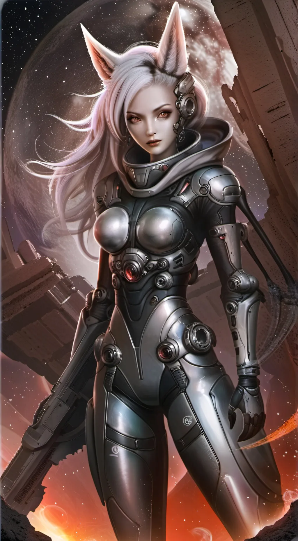 ai character: Alpen Glowia background