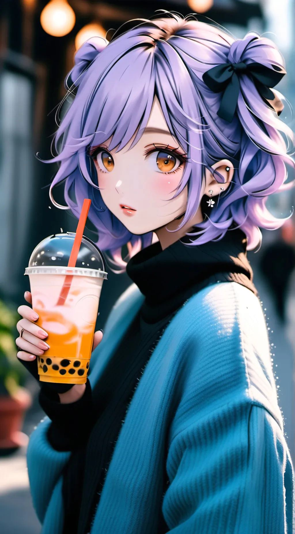 ai character: izzy background