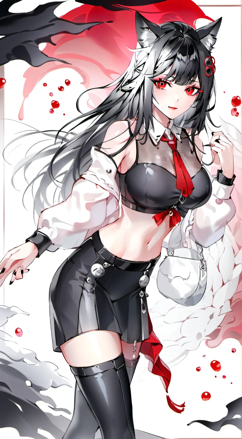 ai character: Loona background