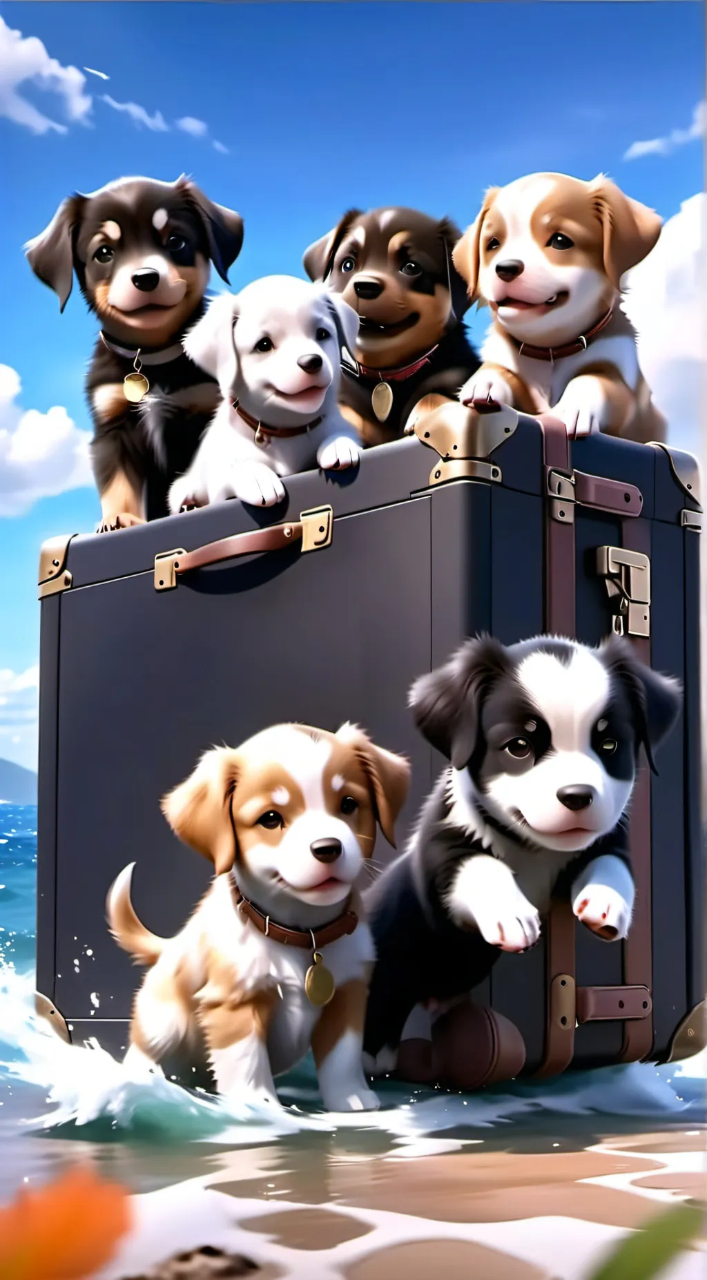 ai character: Pirate Puppies🏴‍☠️ background
