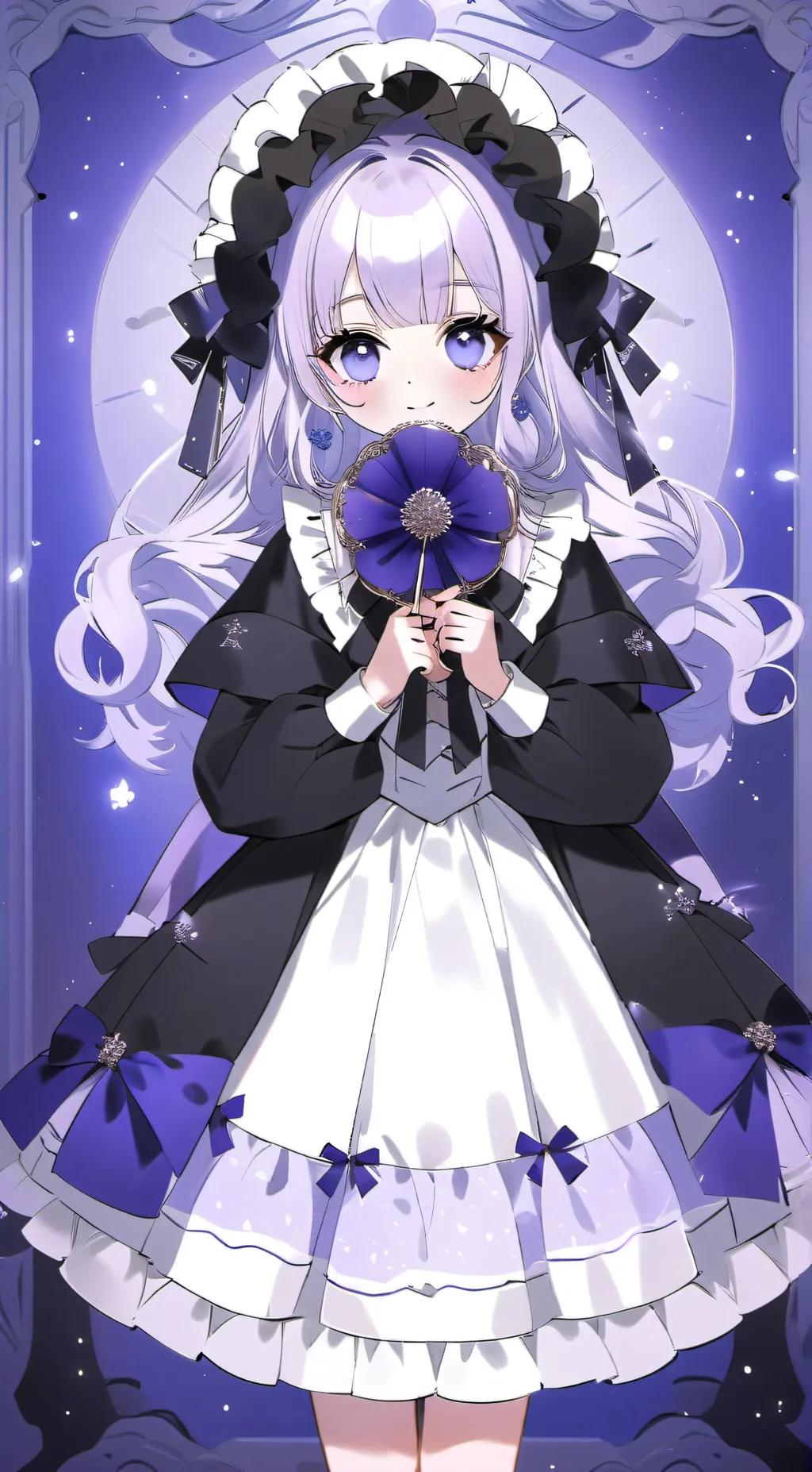 ai character: cookie background