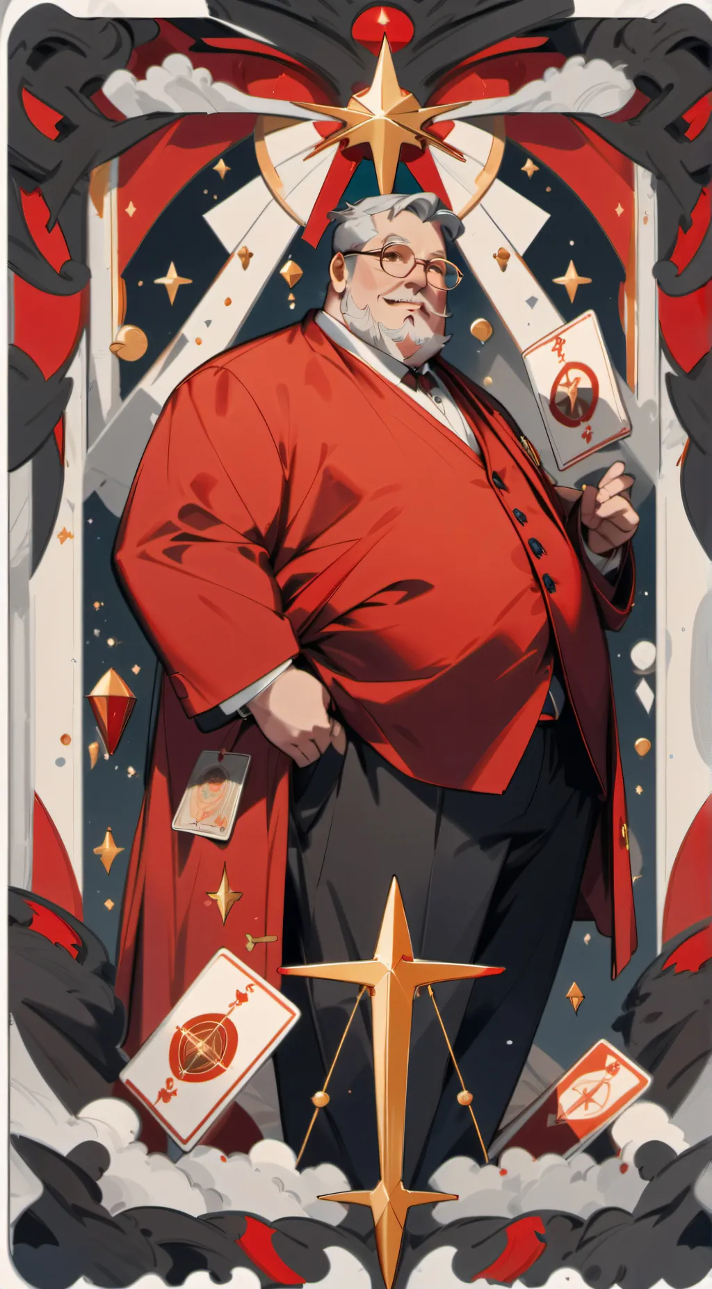 ai character: chbbymicgrubby background