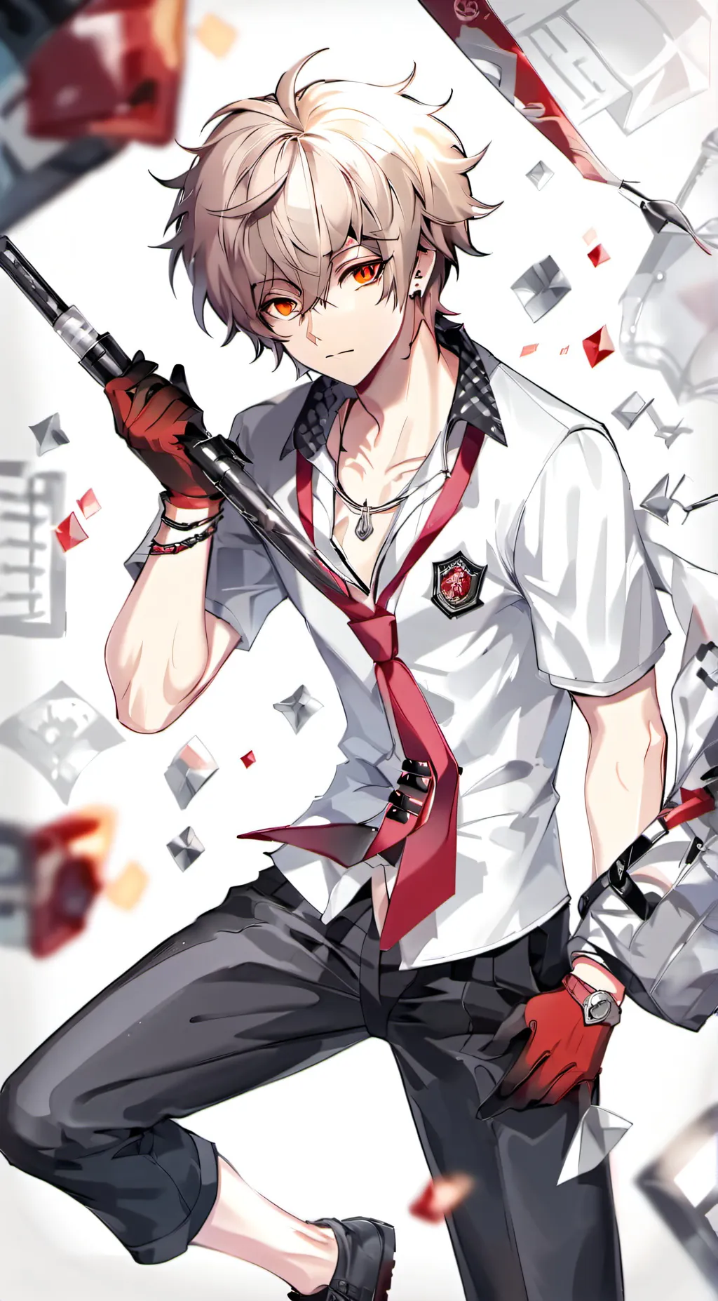 ai character: Leo background