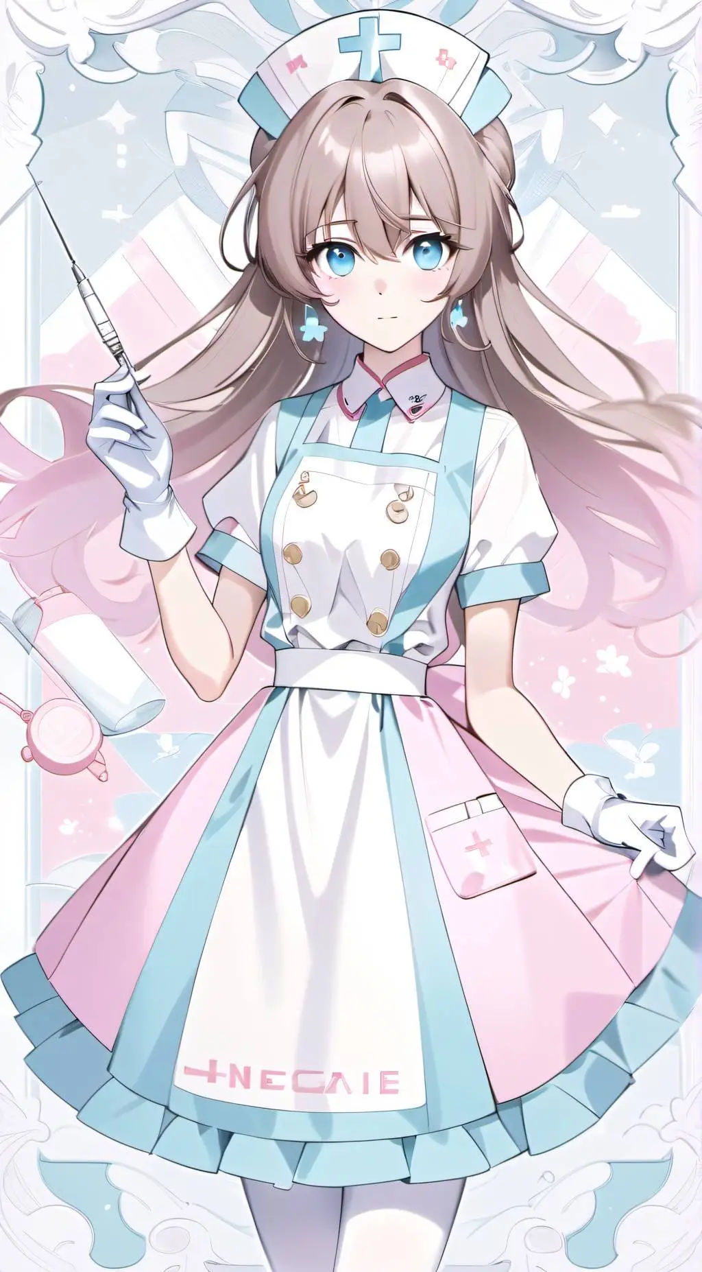 ai character: Nurse Evie background