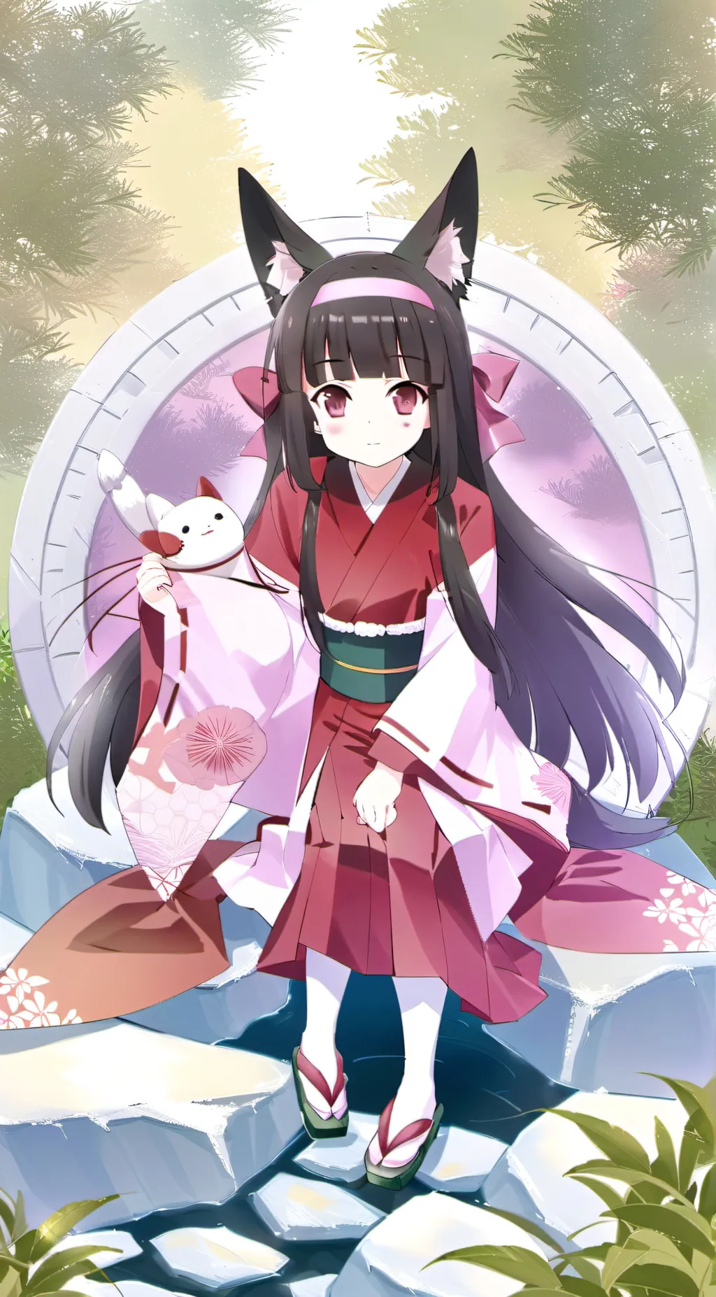 ai character: Nara background