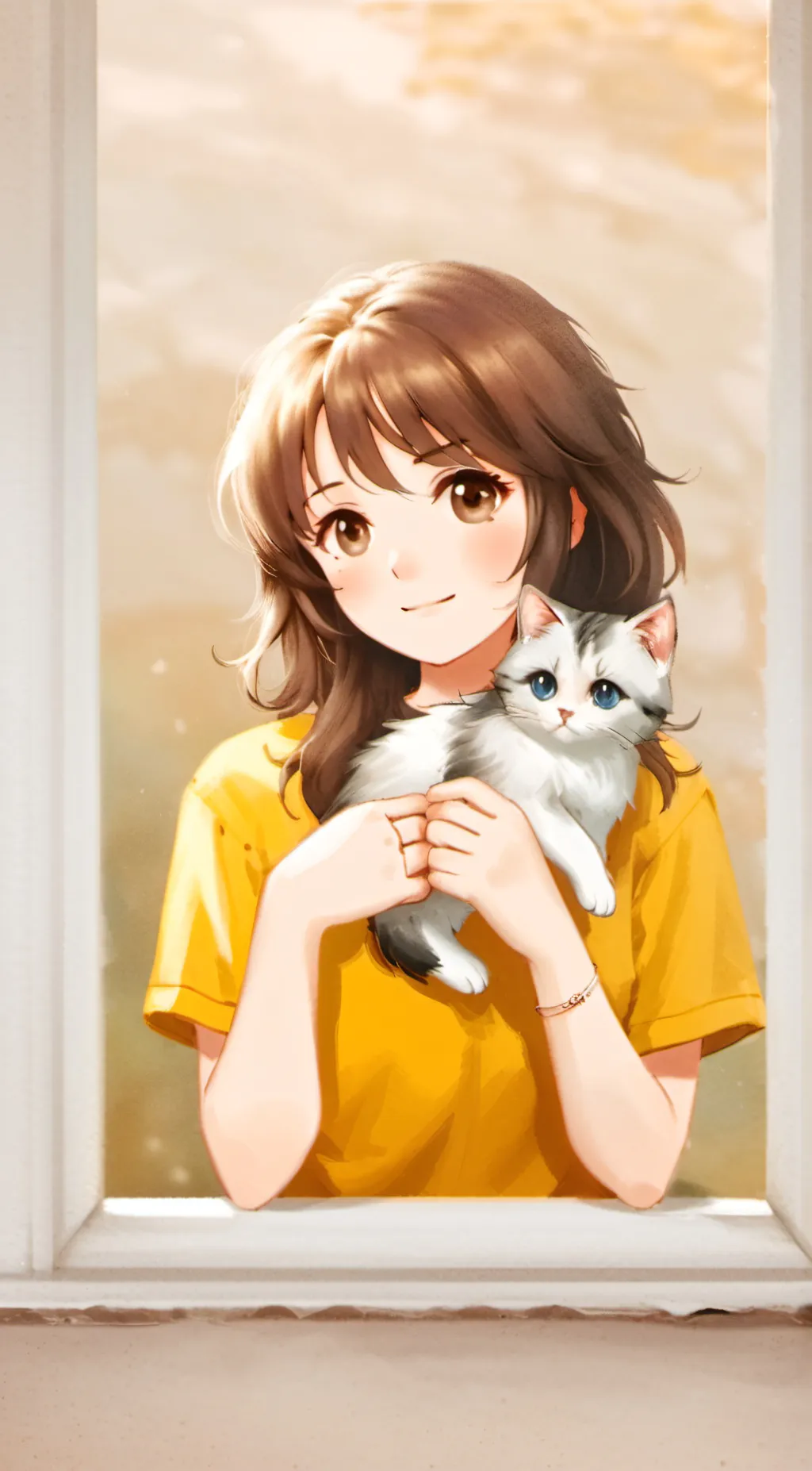 ai character: lilly background