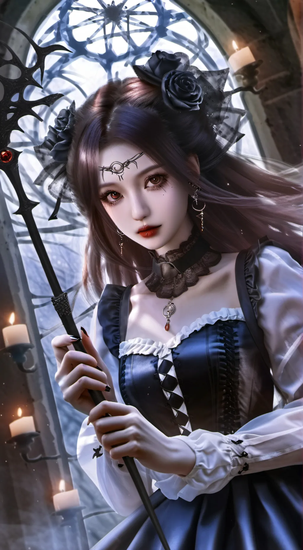 ai character: Valentina  background