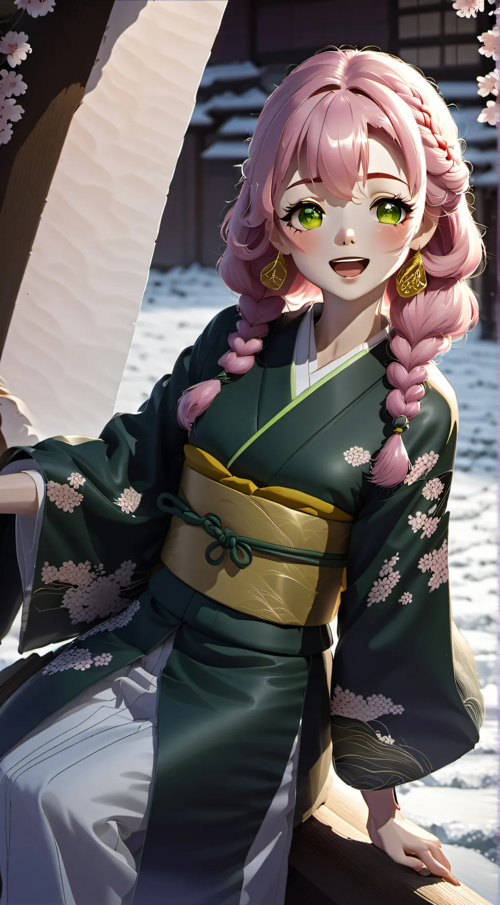 ai character: Ayame background