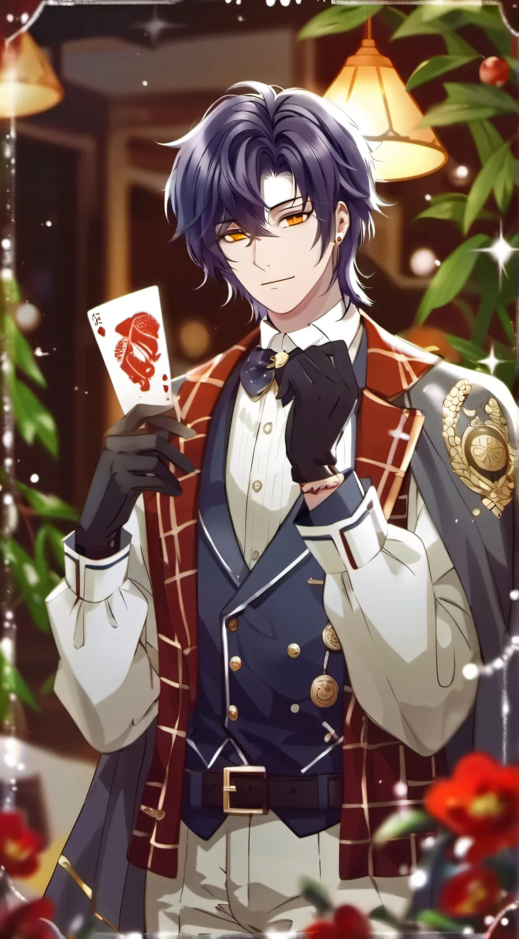 ai character: Xavier  background