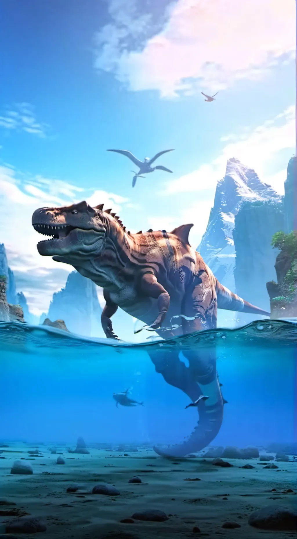 Talkie AI - Chat with sea dino breeding 