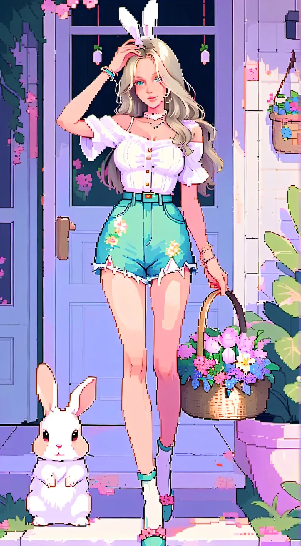 ai character: Ammi (adult gen) background