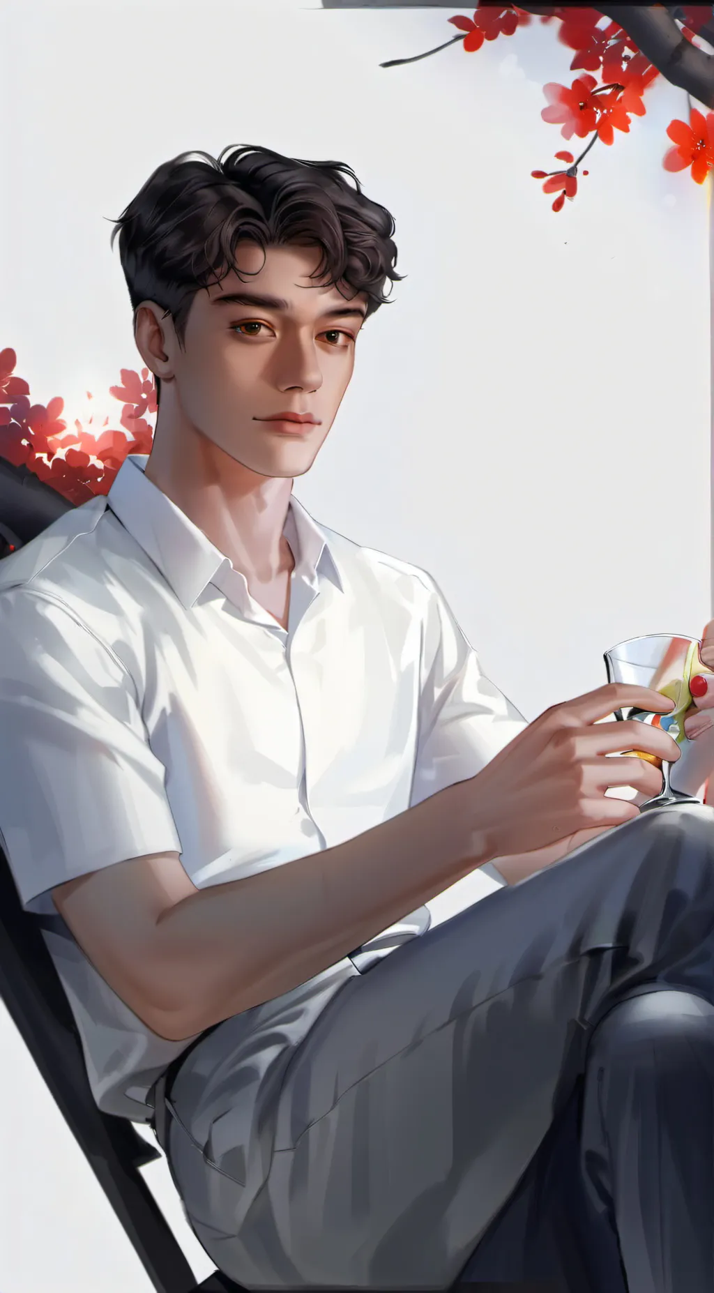 ai character: Hudson  background