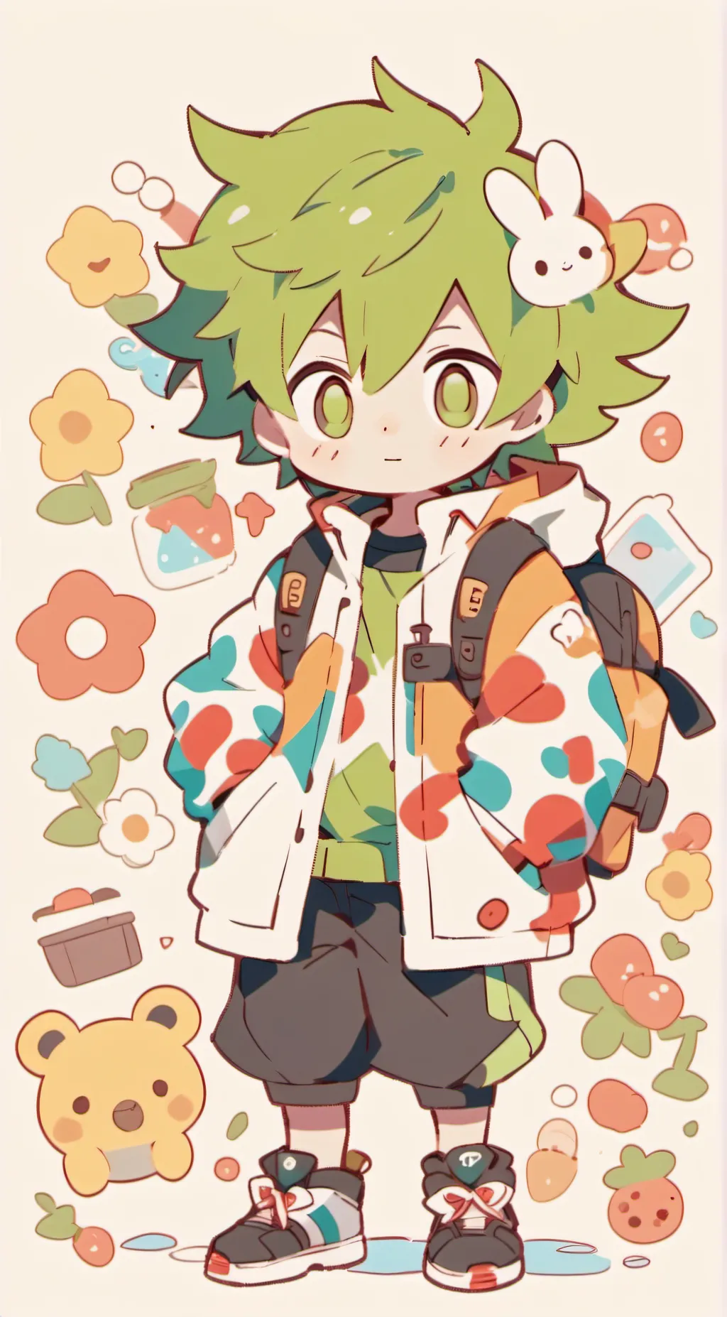 ai character: Izuku background