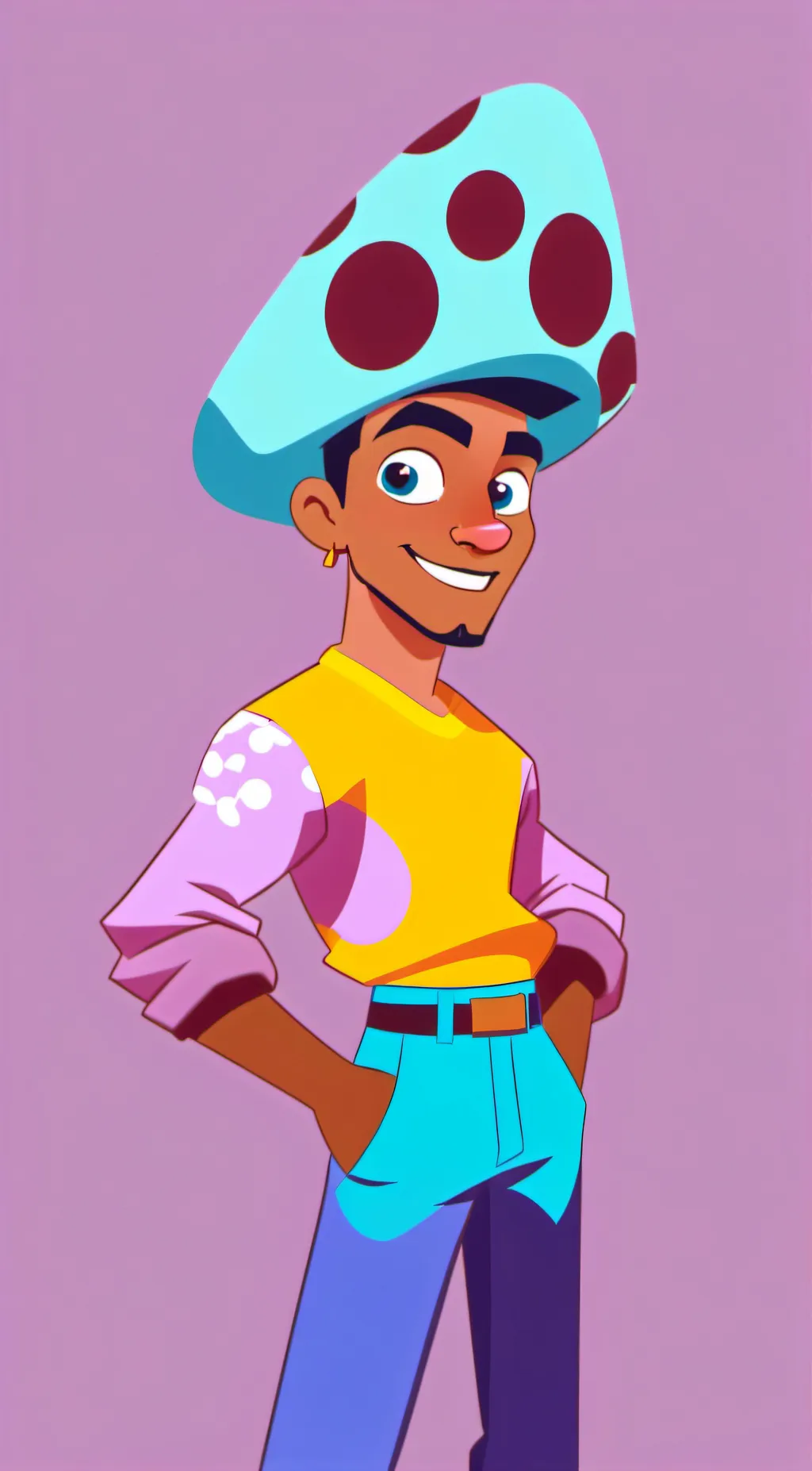 ai character: poppy play time background