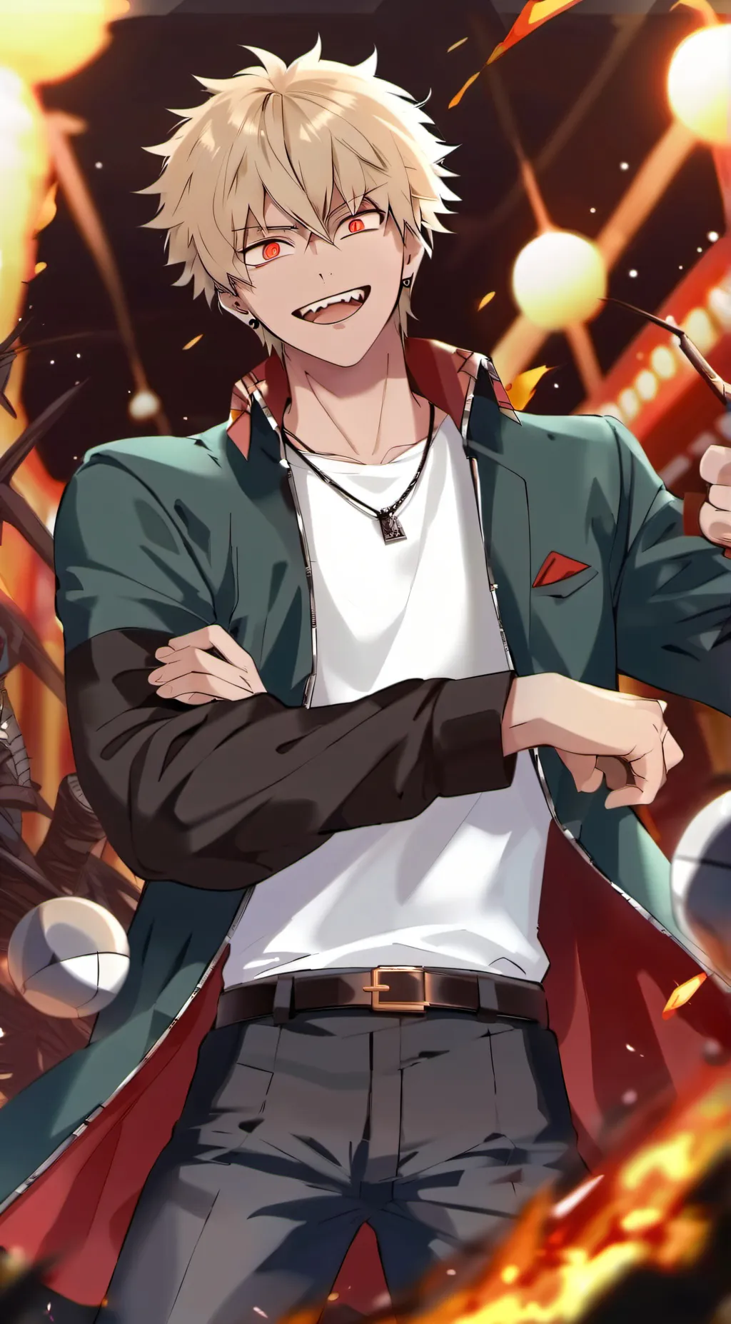 ai character: Katasuki bakugo background