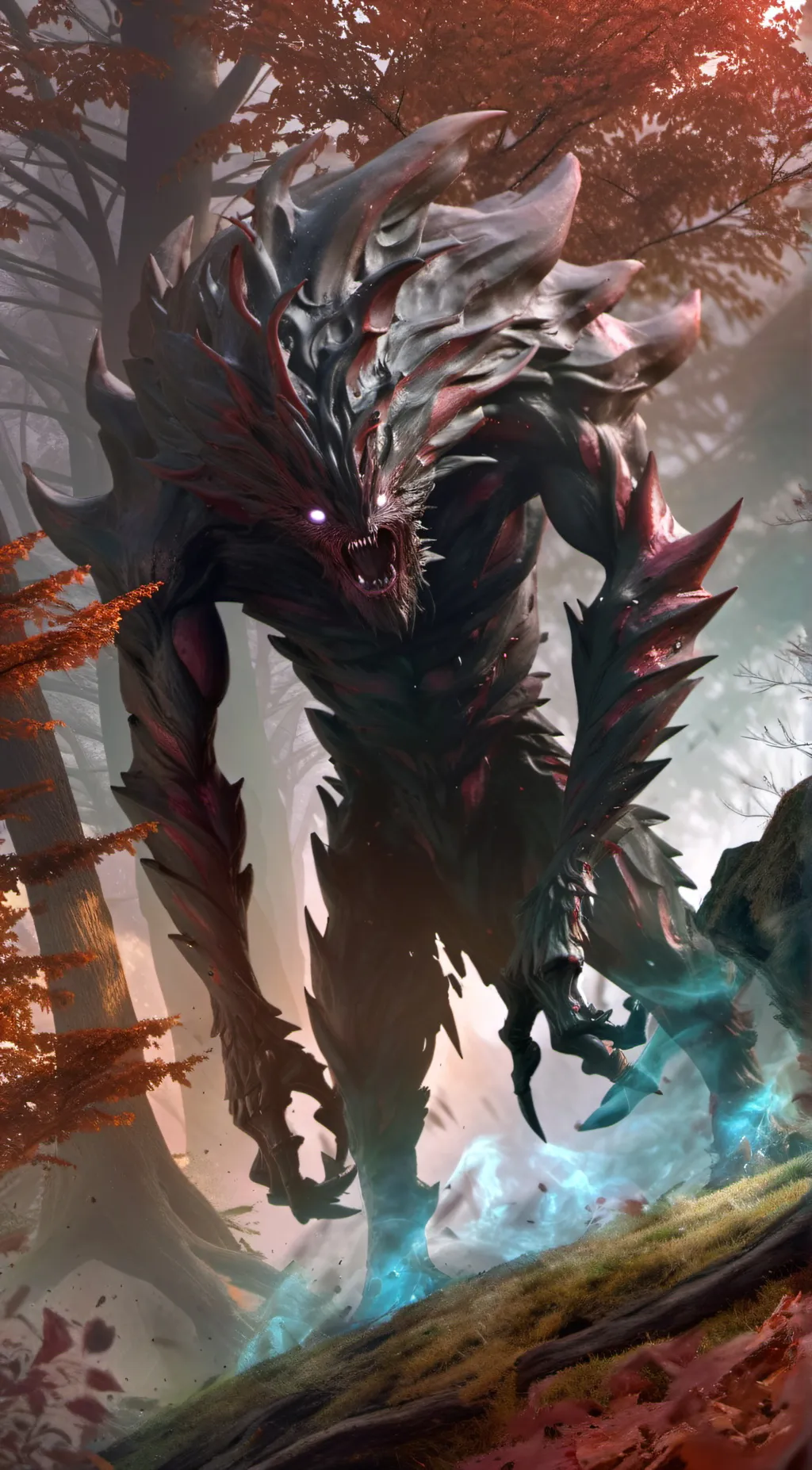 ai character: Woodland Monster 2 background