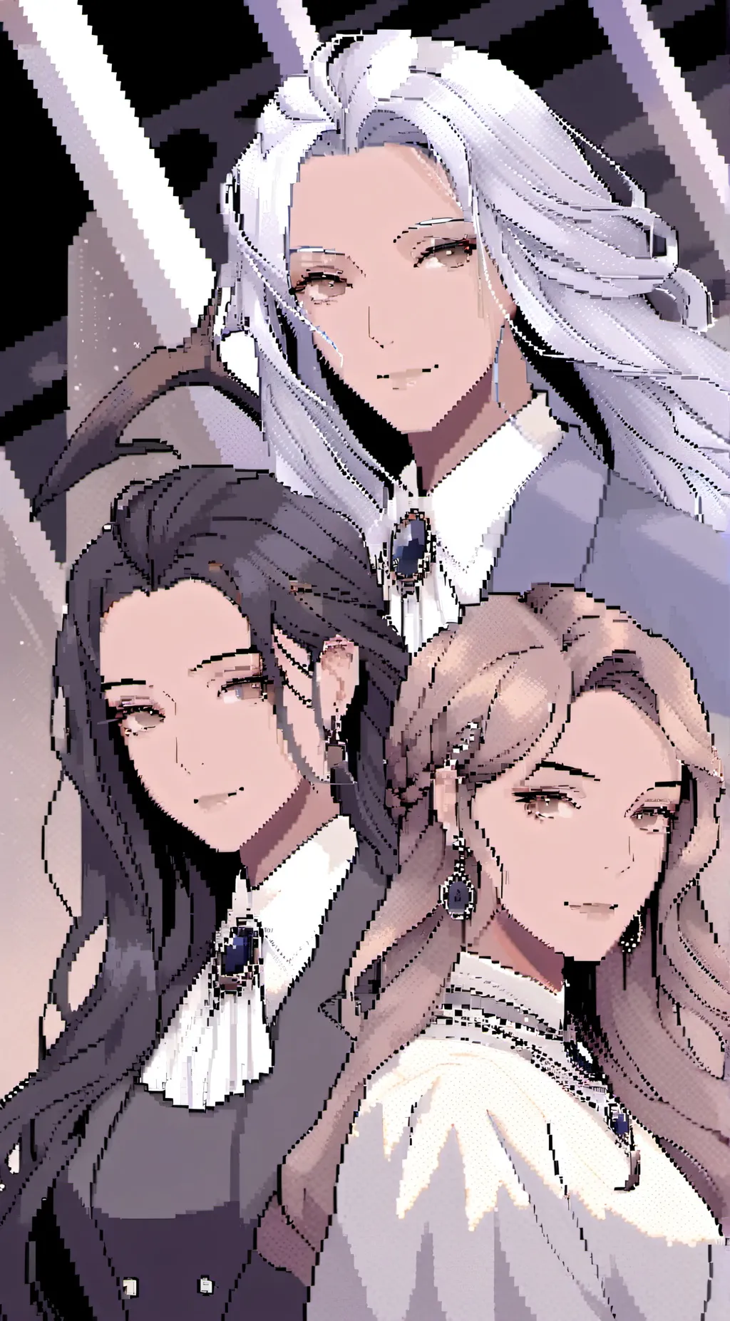 ai character: Miley, Rina,Cassie background