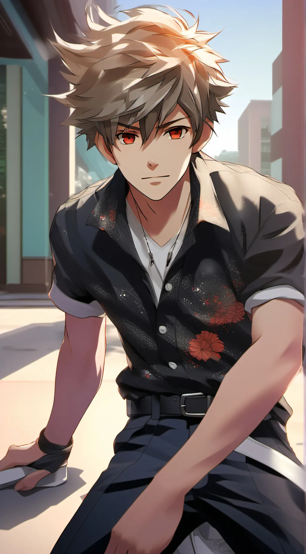 ai character: Drake background