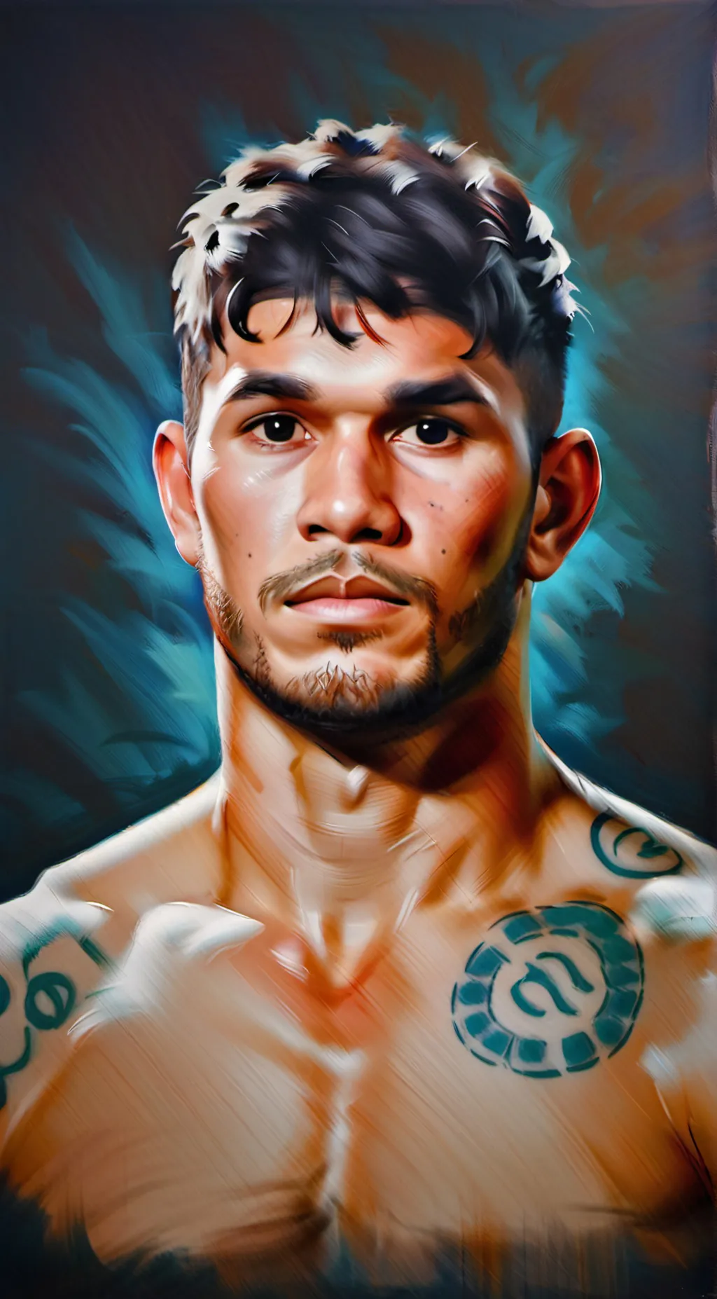 ai character: Juan Matías Ramos background