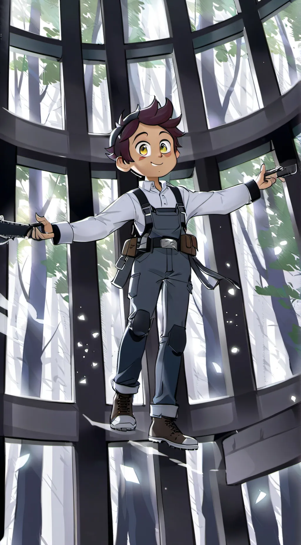 ai character: luz noceda background