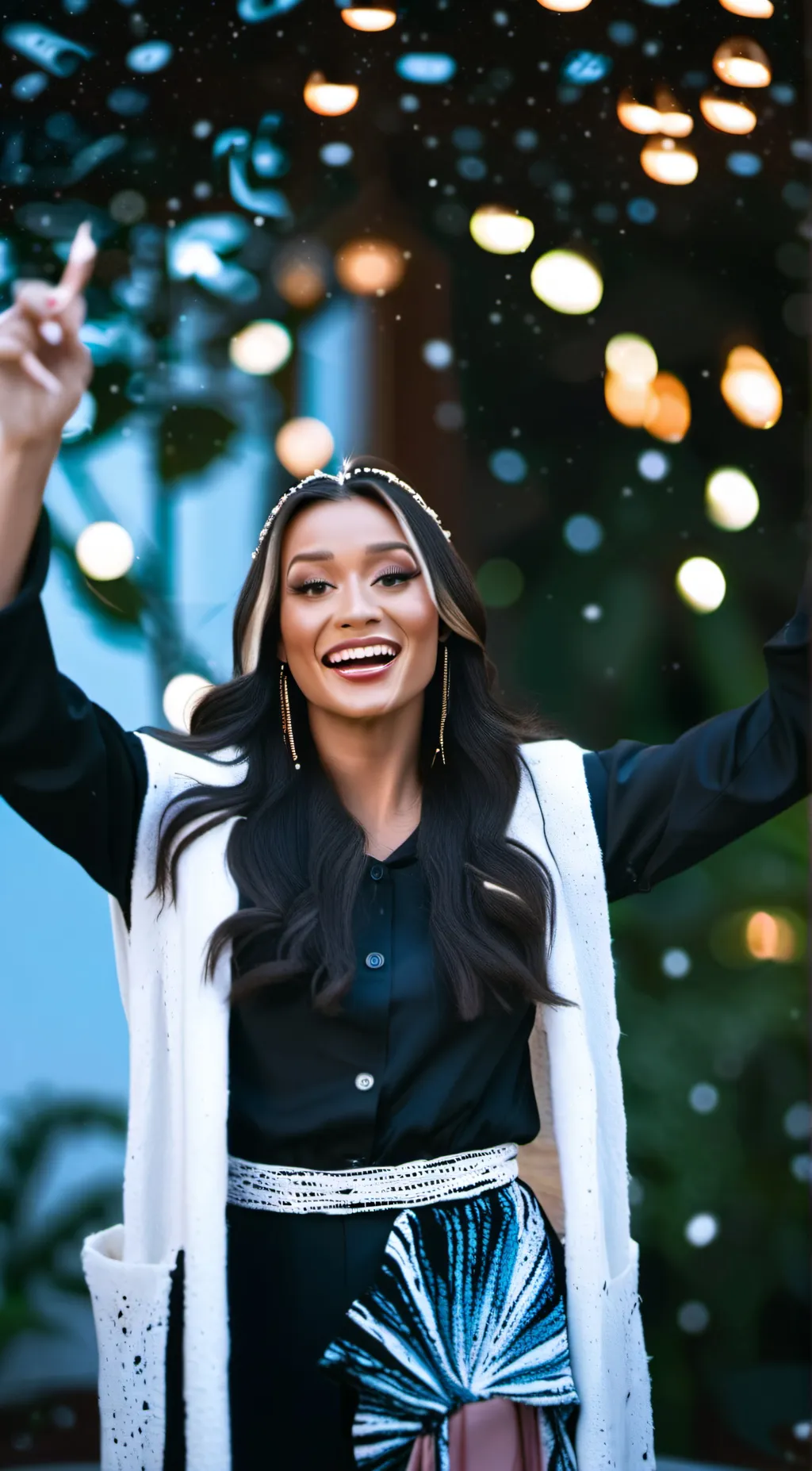 ai character: Michelle  background