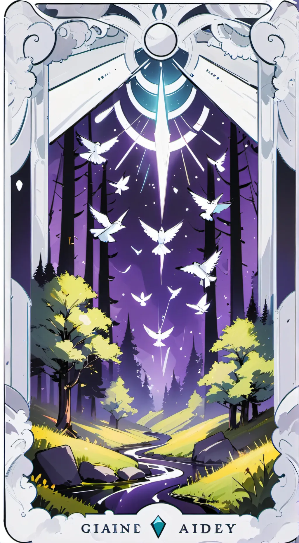 ai character: miku background