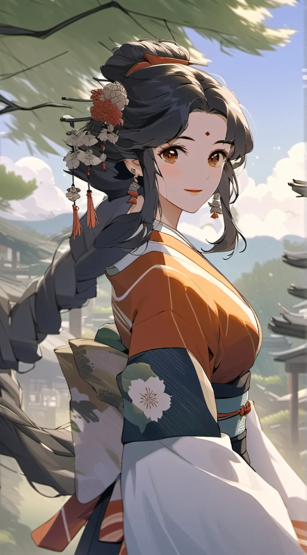 ai character: Yuki Rengoku background