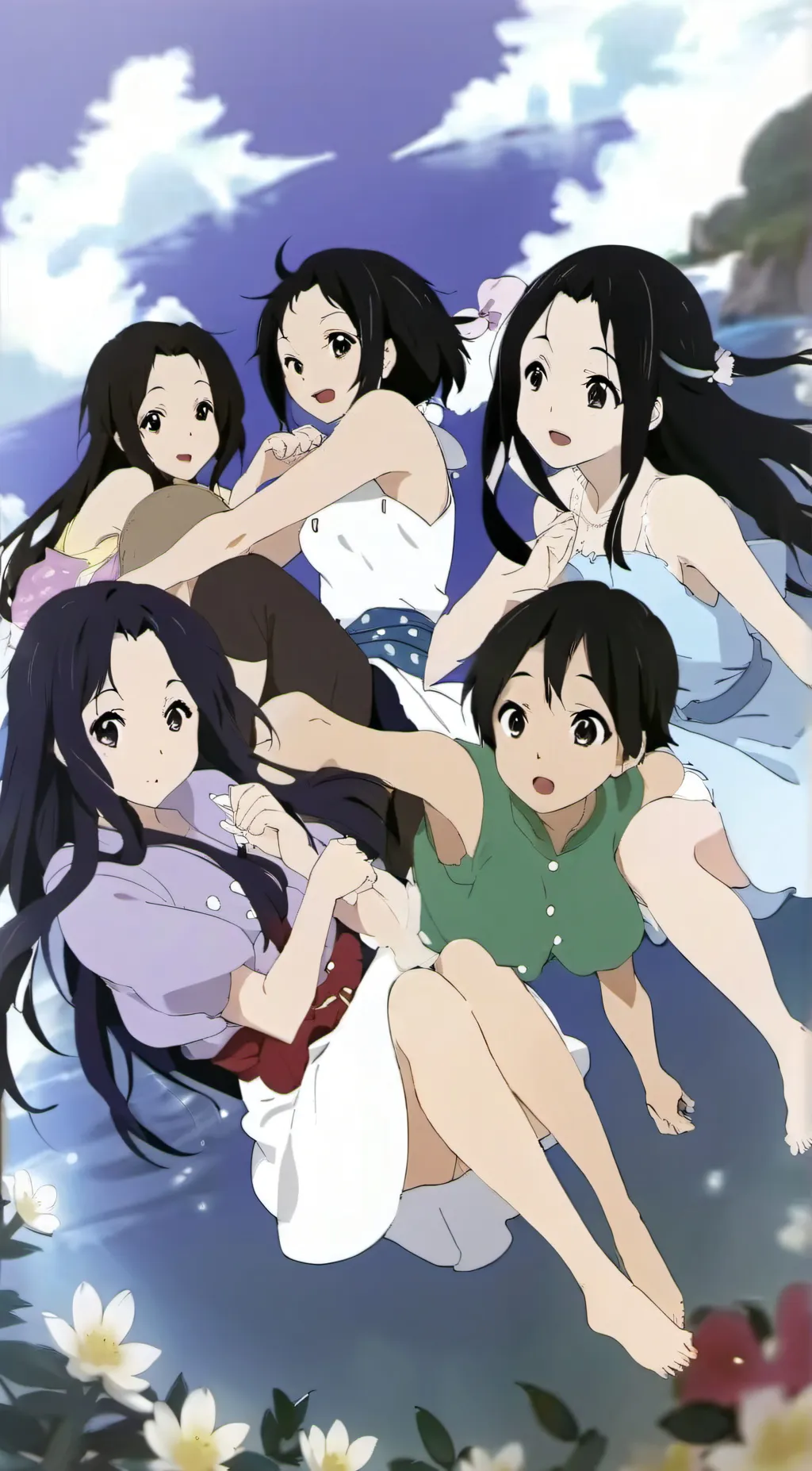 ai character: concert  school   background