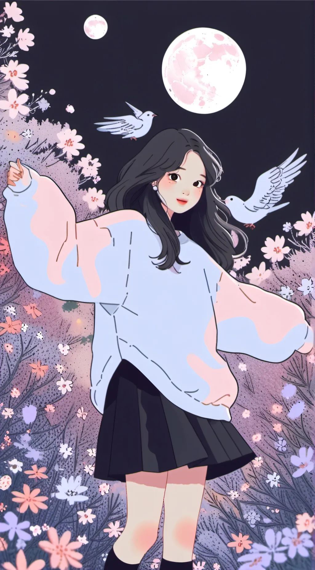 ai character: kk background