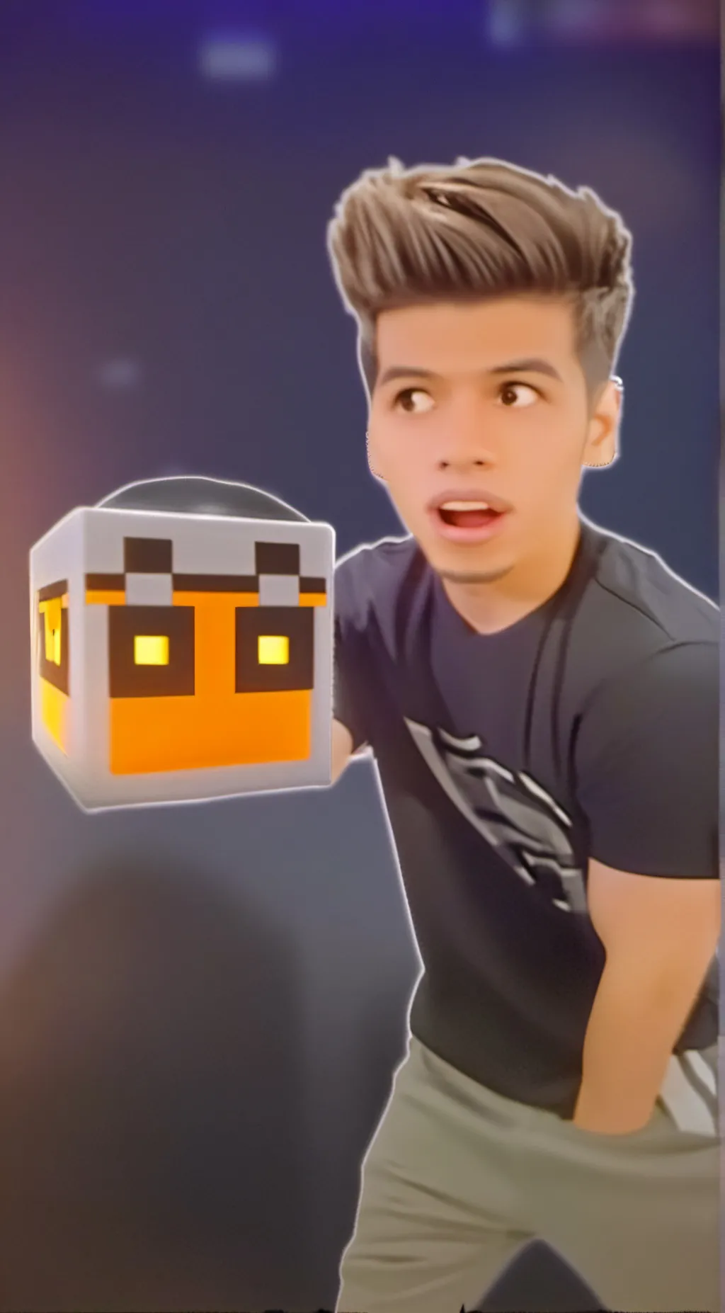 ai character: PrestonGameZ  background