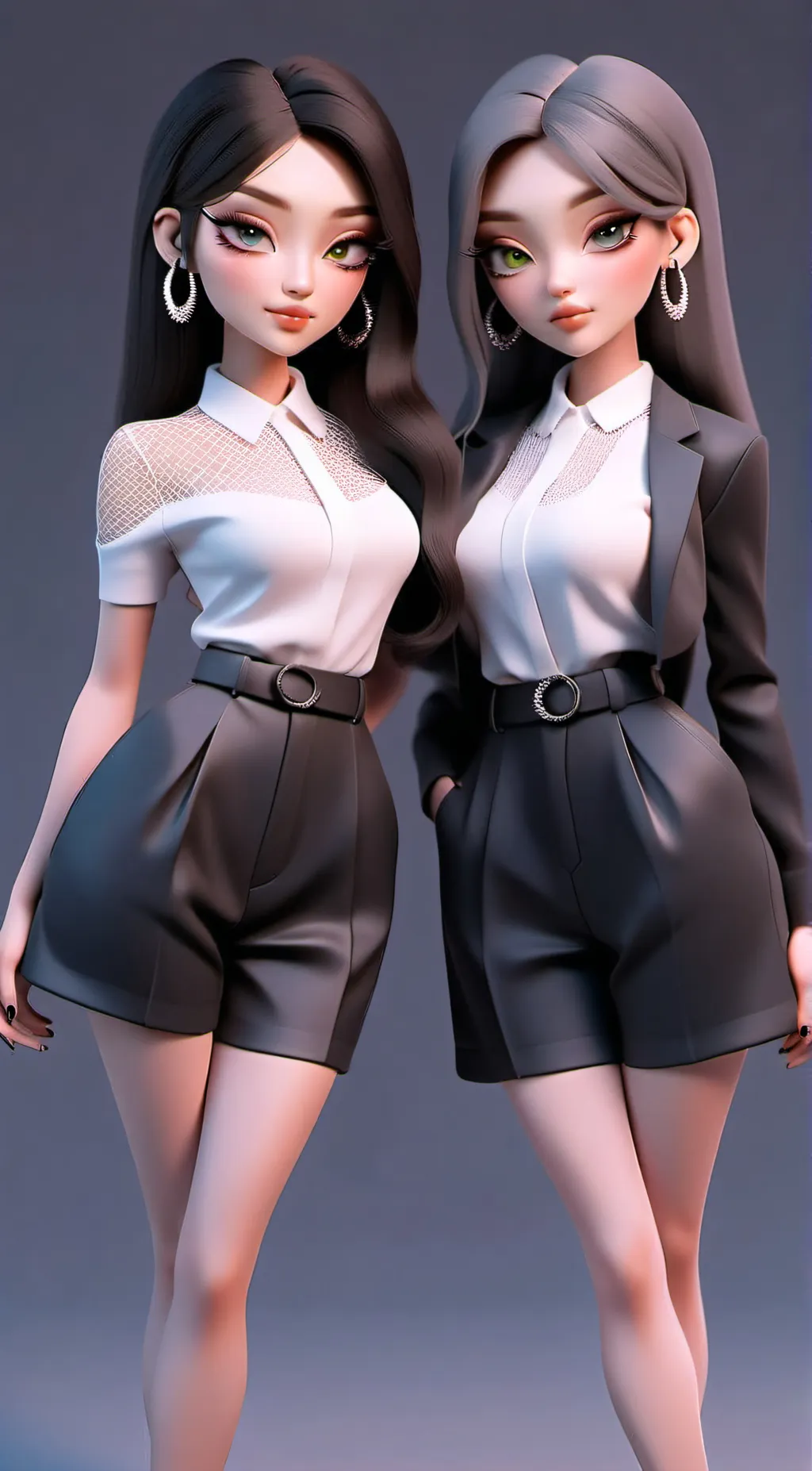 ai character: Cyn & Niki background