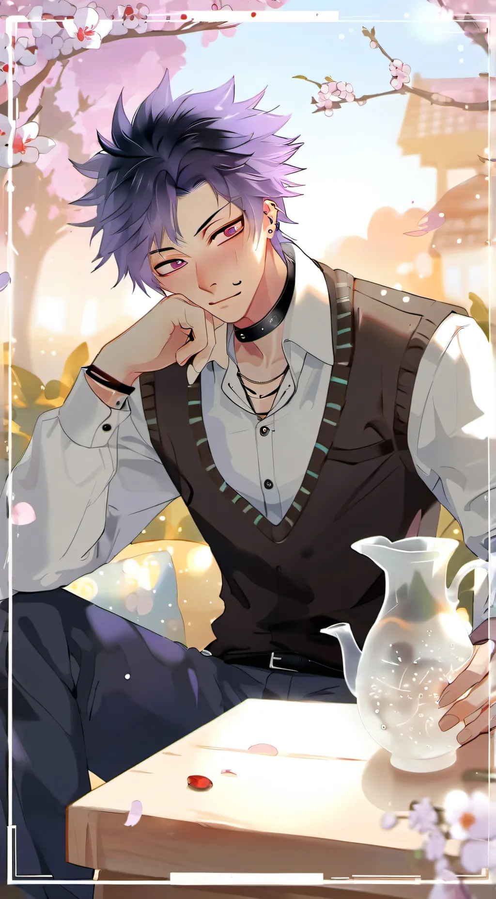 ai character: Max background