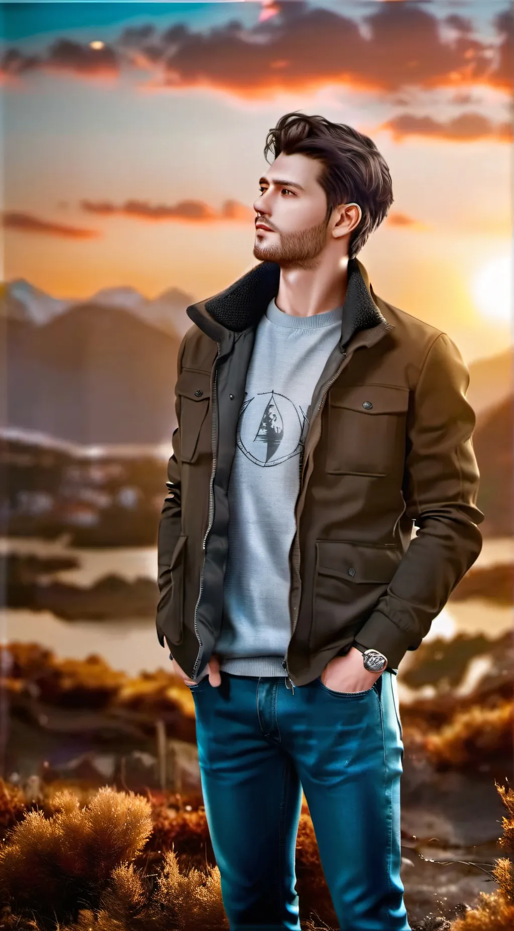 ai character: Lance background