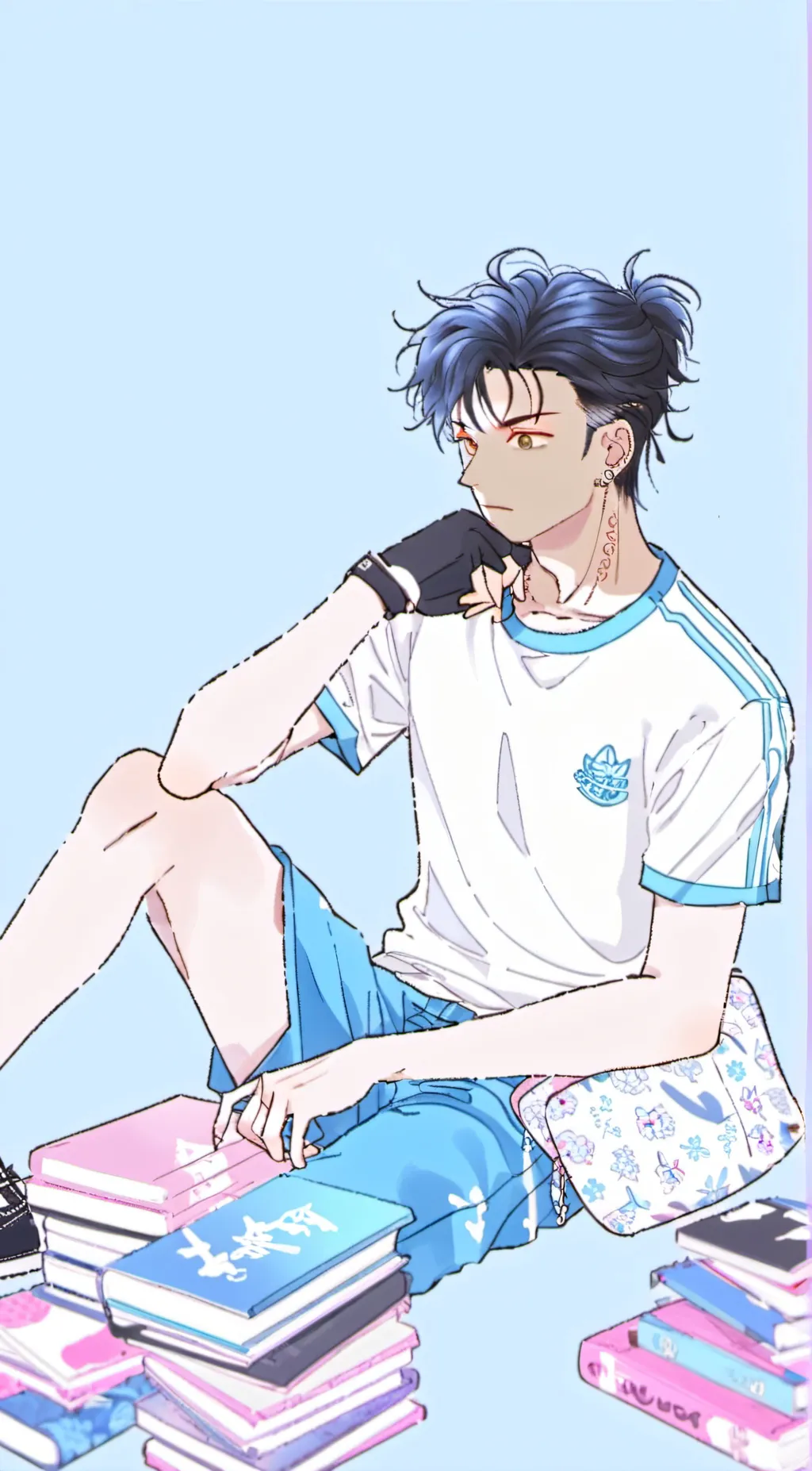 ai character: Jhake background