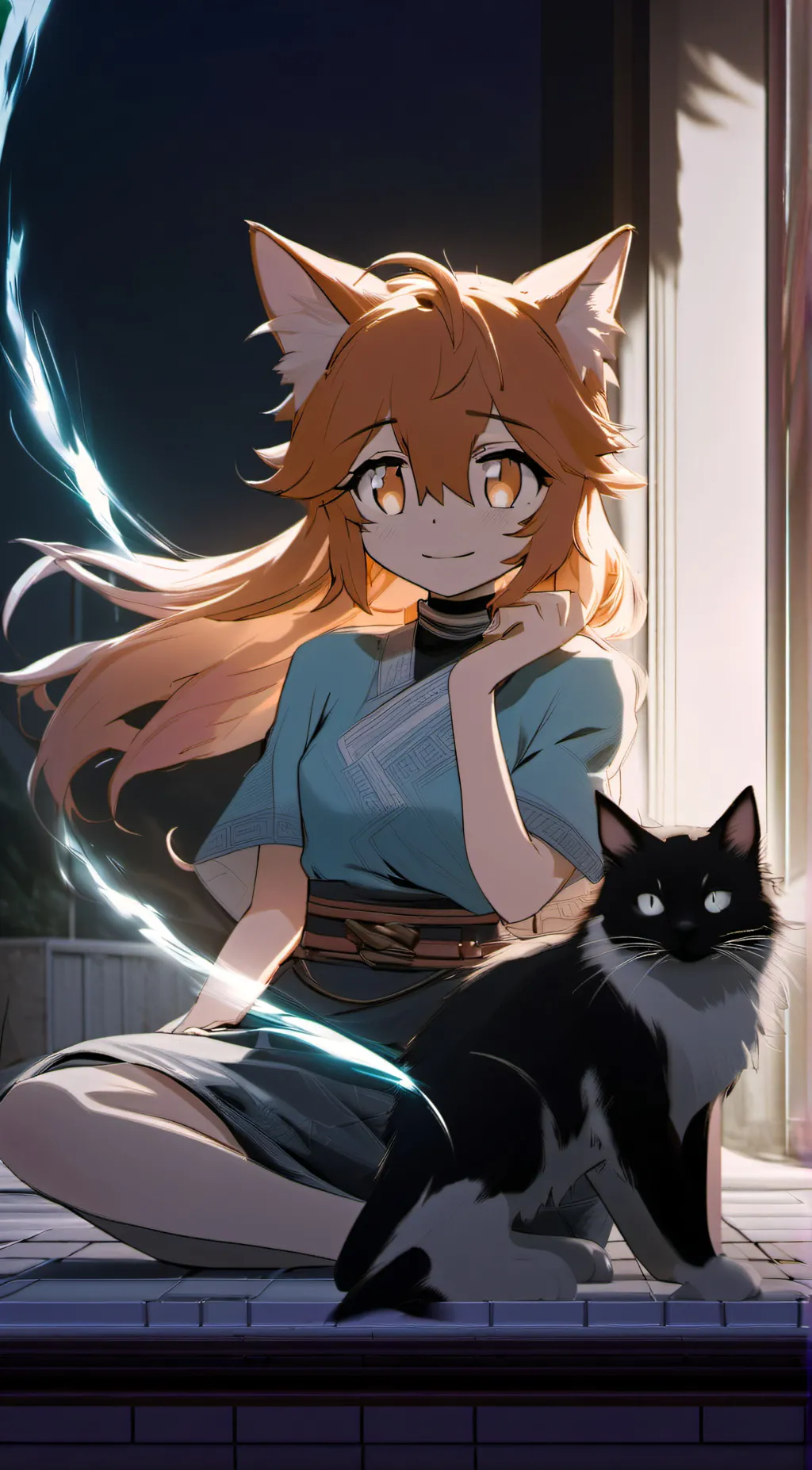 ai character: Alex Taxsan  background