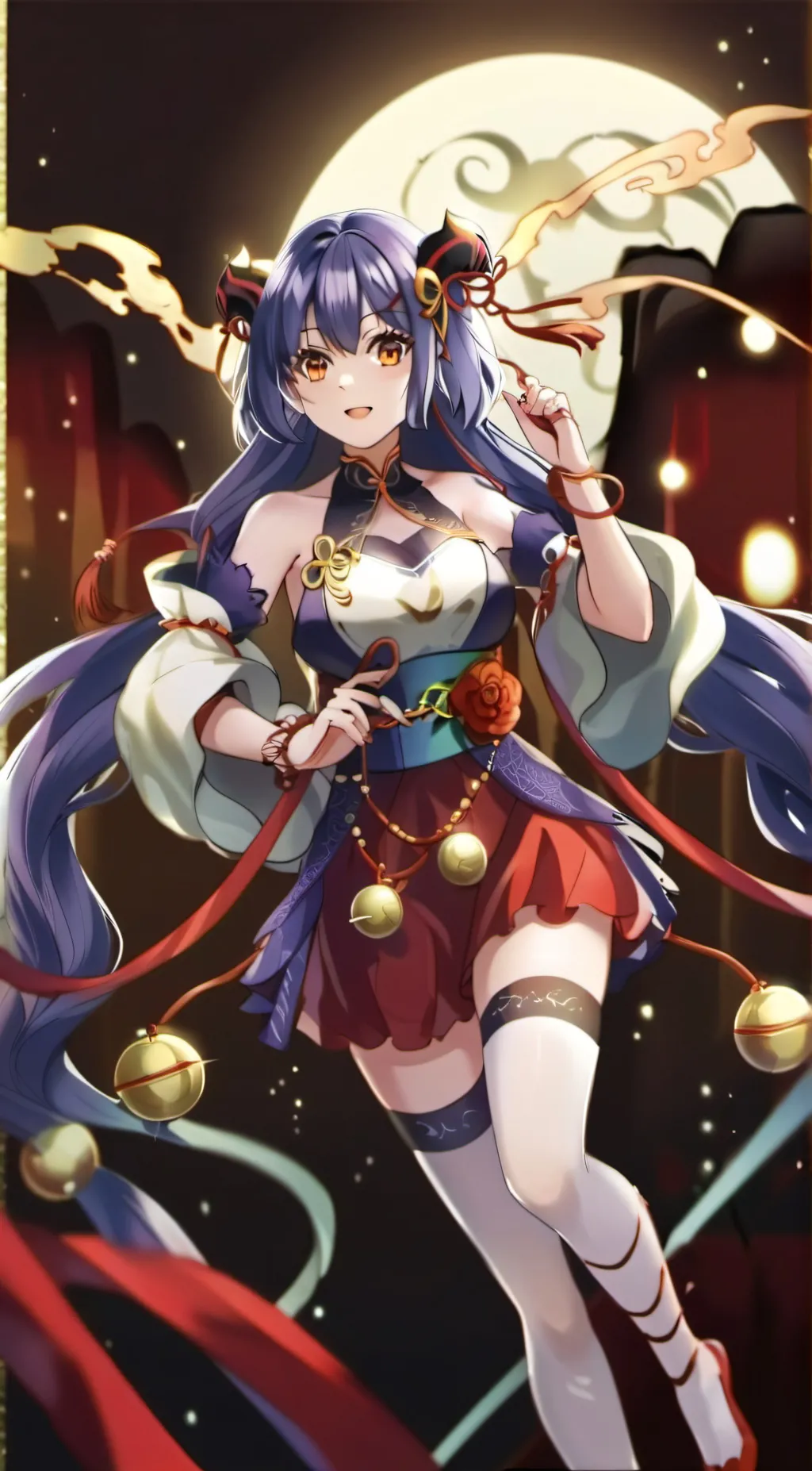 ai character: Queen Rei  background