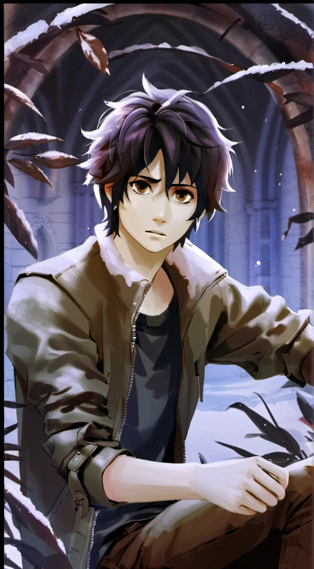 ai character: nico di-angelo background