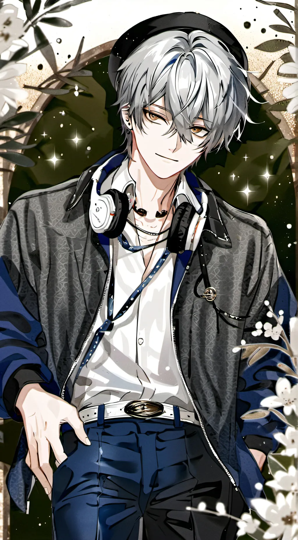 ai character: Astroliaa~🖤 background