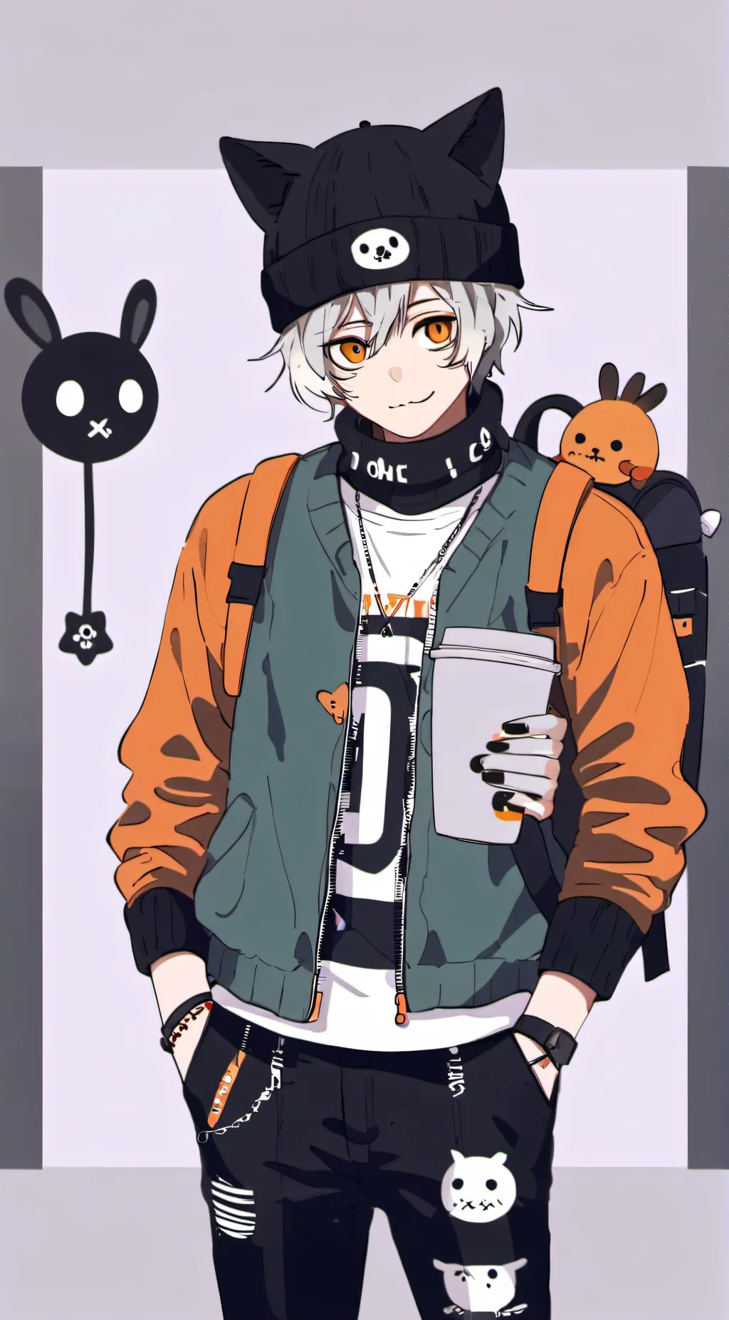 ai character: Drbubbles14 ( me) background