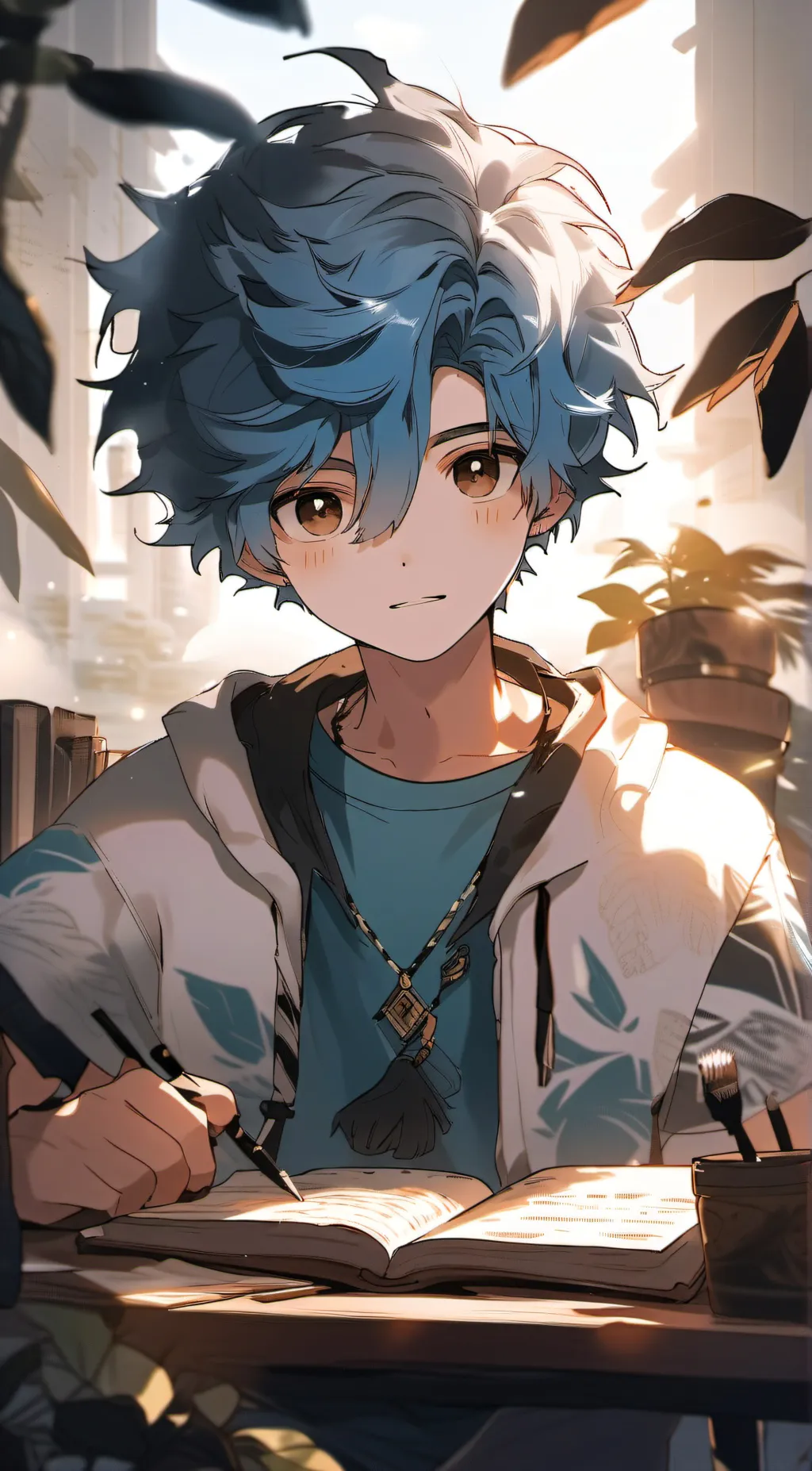 ai character: Liam background