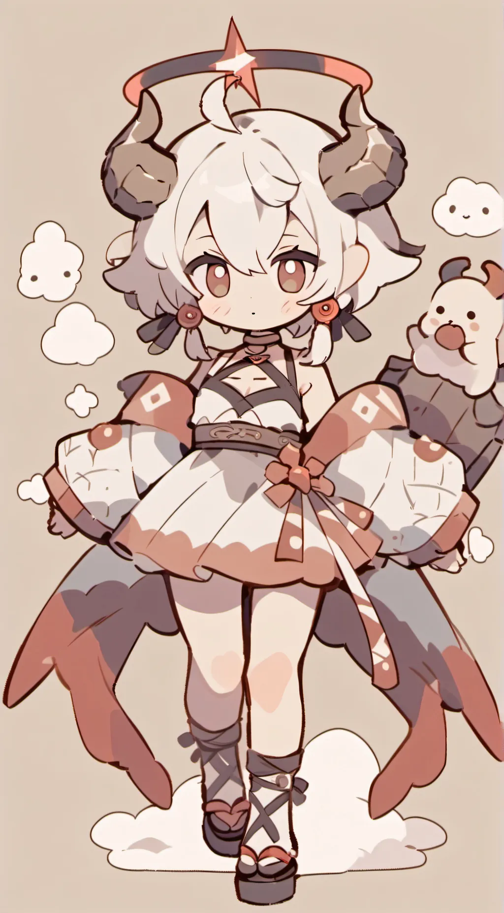 ai character: hæņñäh background